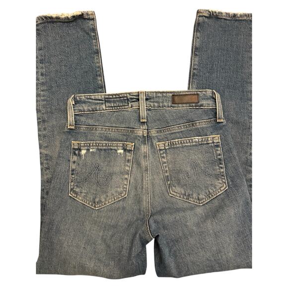 AG Mari Crop High Rise Slim Straight Jean Size 23 - Picture 7 of 9